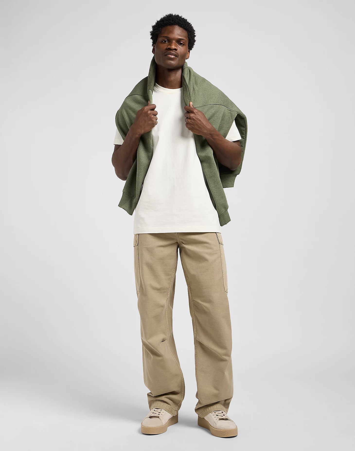 Spodnie Męskie Lee Parachute Cargo Kansas City Khaki 112370581