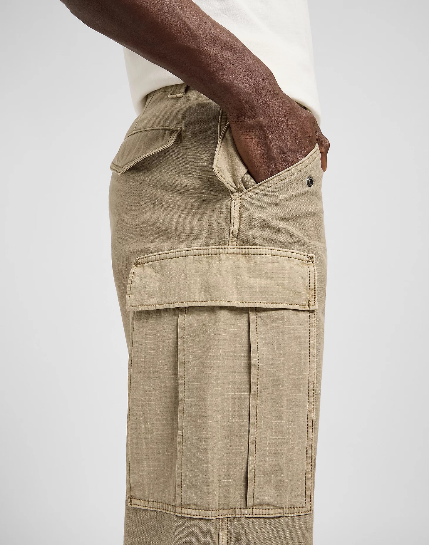 Spodnie Męskie Lee Parachute Cargo Kansas City Khaki 112370581