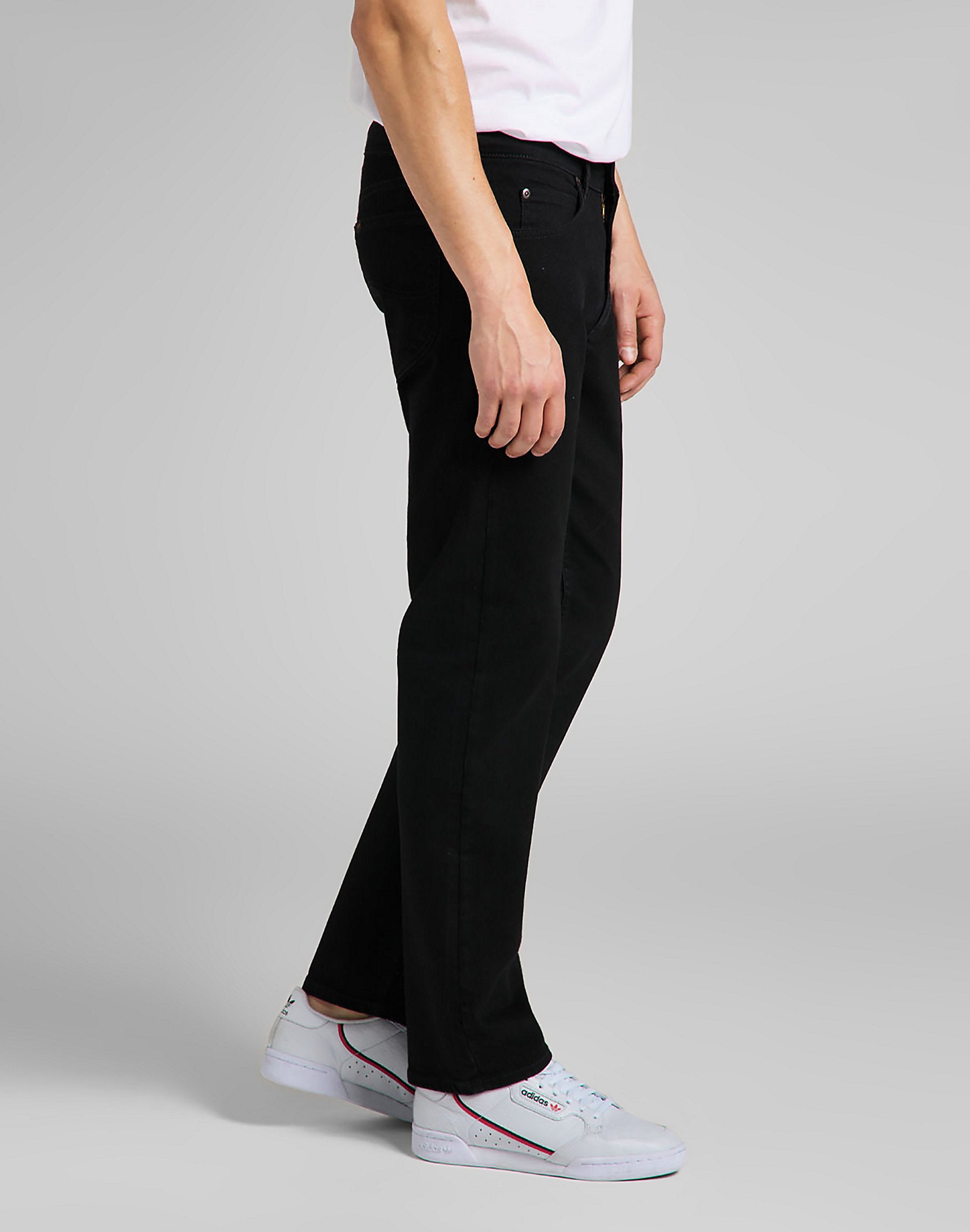 Męskie Spodnie Lee Regular Straight Black Overdye 112140861