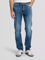 MESKIE SPODNIE LEE RIDER OCEAN BLUE 112376409