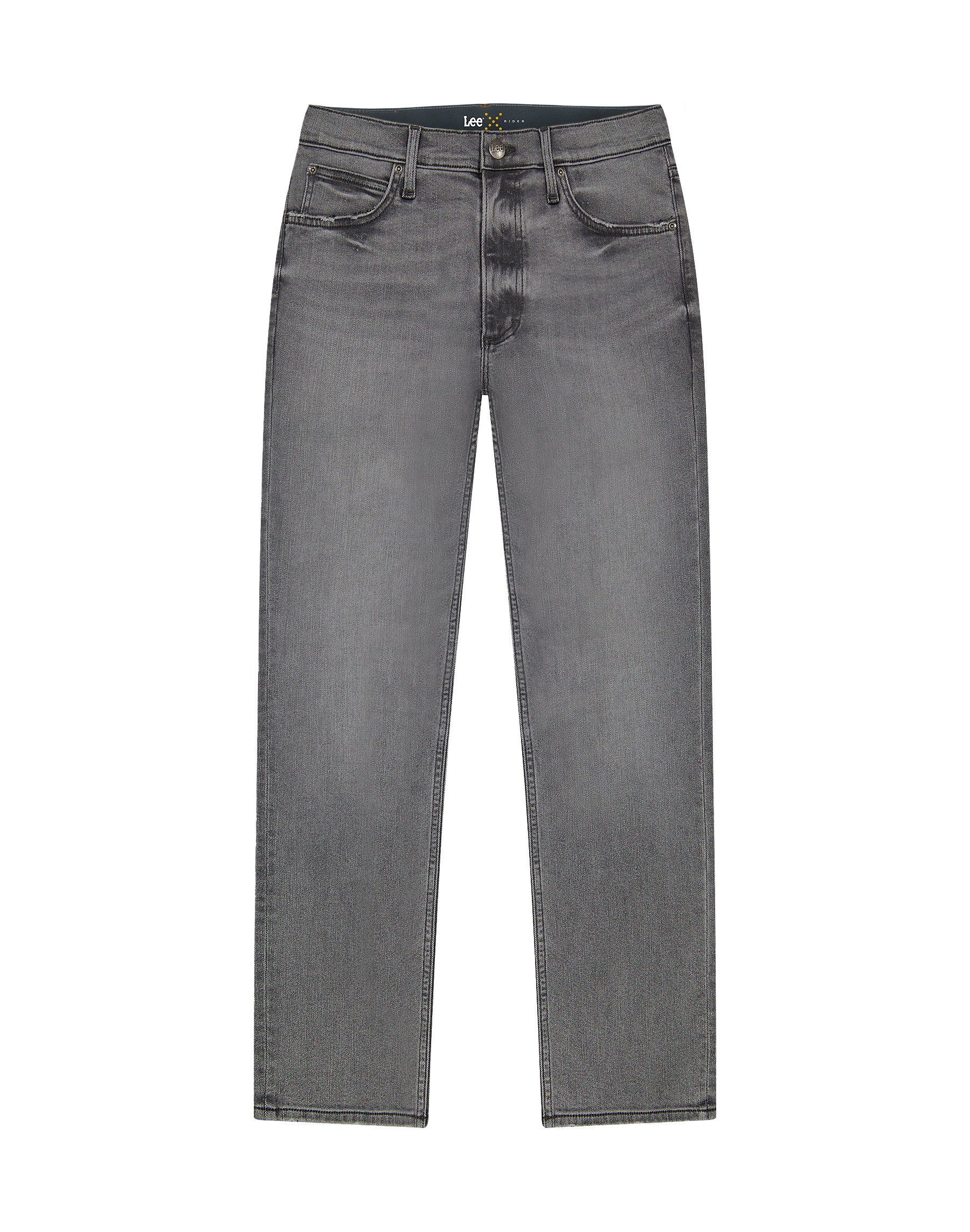 MESKIE SPODNIE LEE RIDER REGAL GRAY 112377695