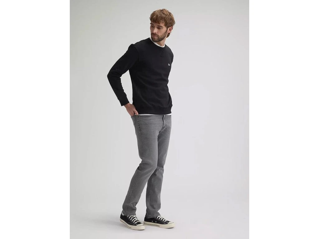 MESKIE SPODNIE LEE RIDER REGAL GRAY 112377695