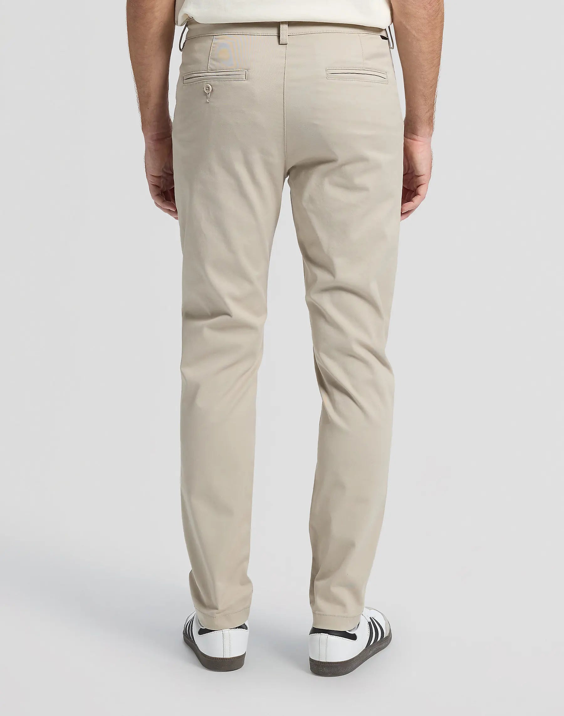 MESKIE SPODNIE LEE SLIM CHINO CASHMERE 112376347