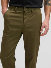 Męskie Spodnie Lee Slim Chino Olive Moss 112378508