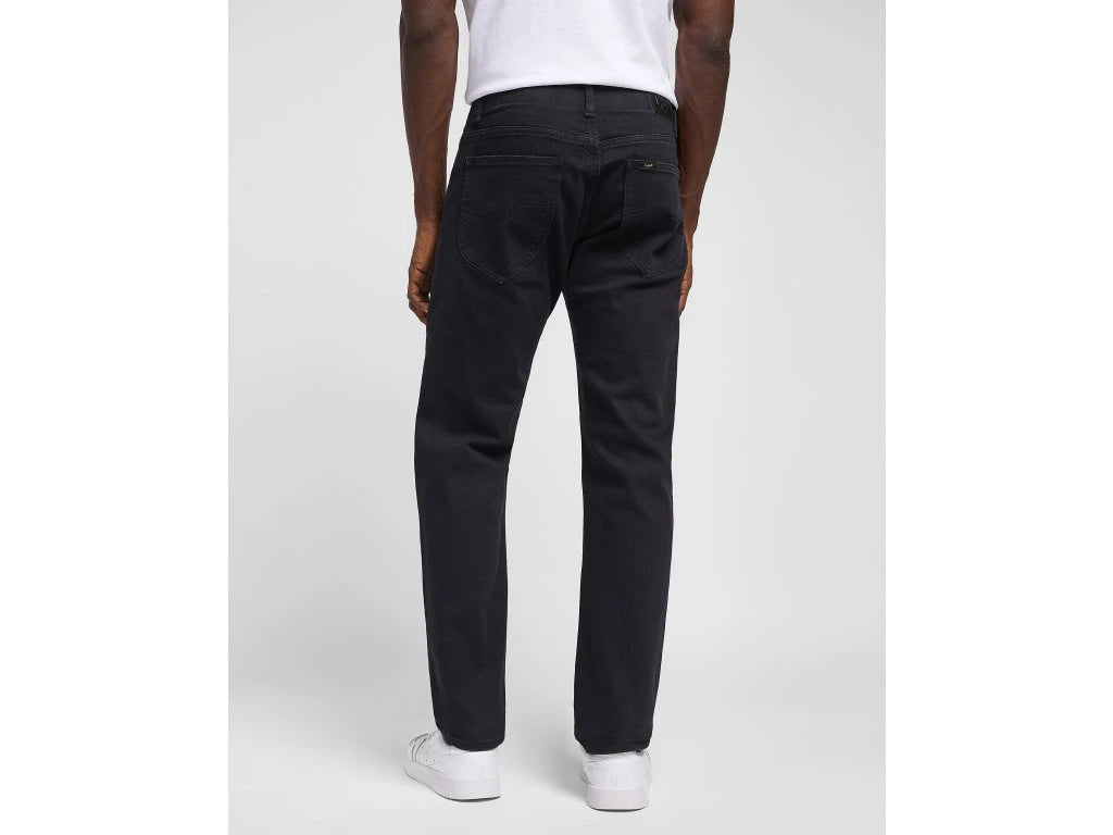 Męskie Spodnie Lee Slim Fit MVP Black 112324636