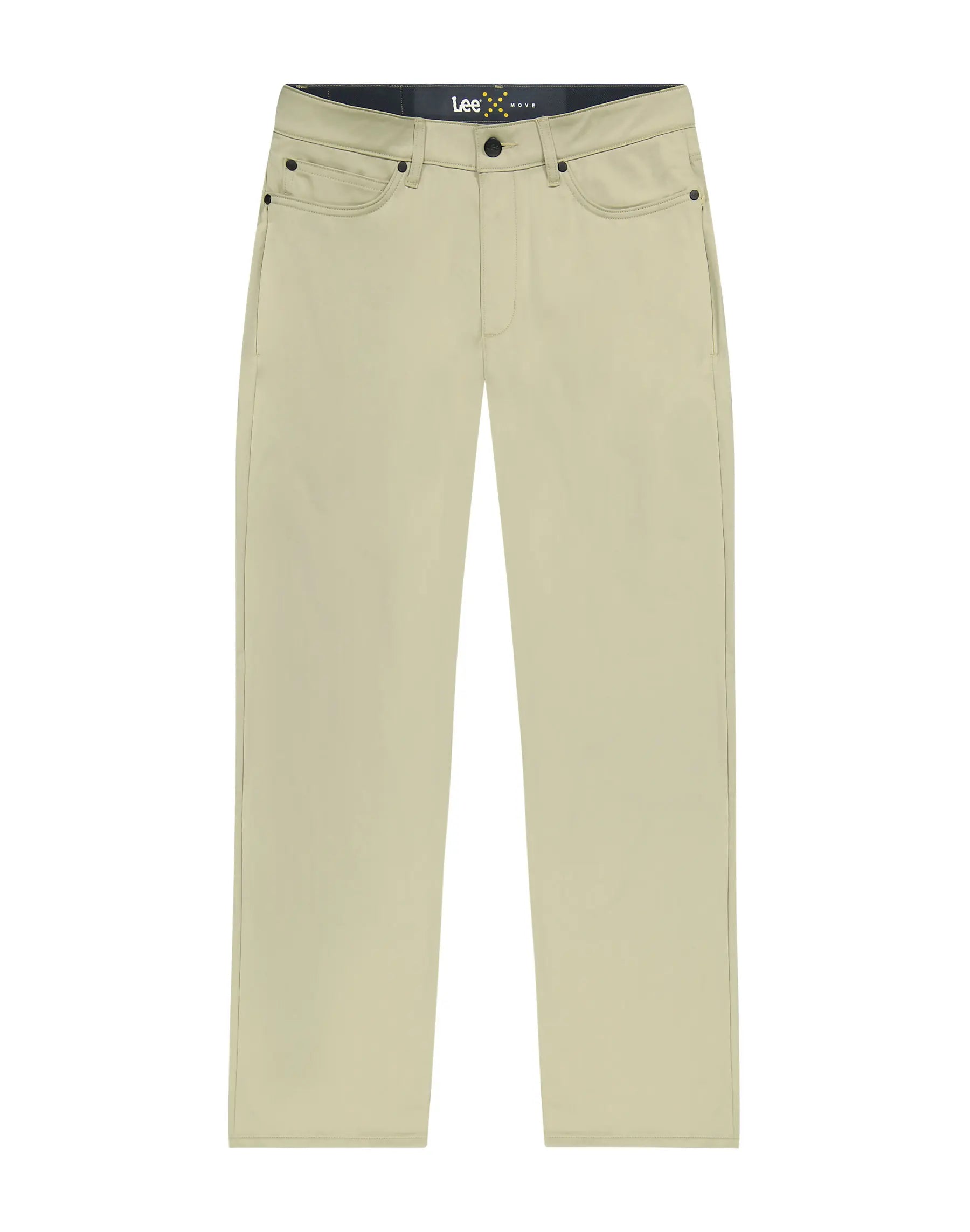 MESKIE SPODNIE LEE SLIM FIT MVP OSCAR KHAKI 112370603