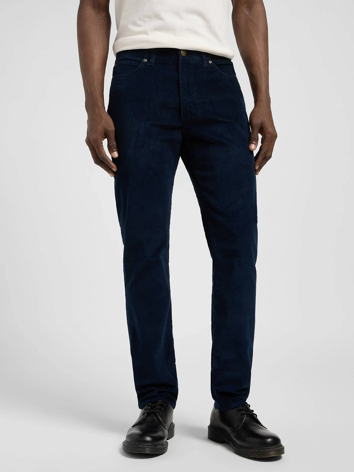 MESKIE SPODNIE LEE SLIM FIT MVP RIVET NAVY 112370602