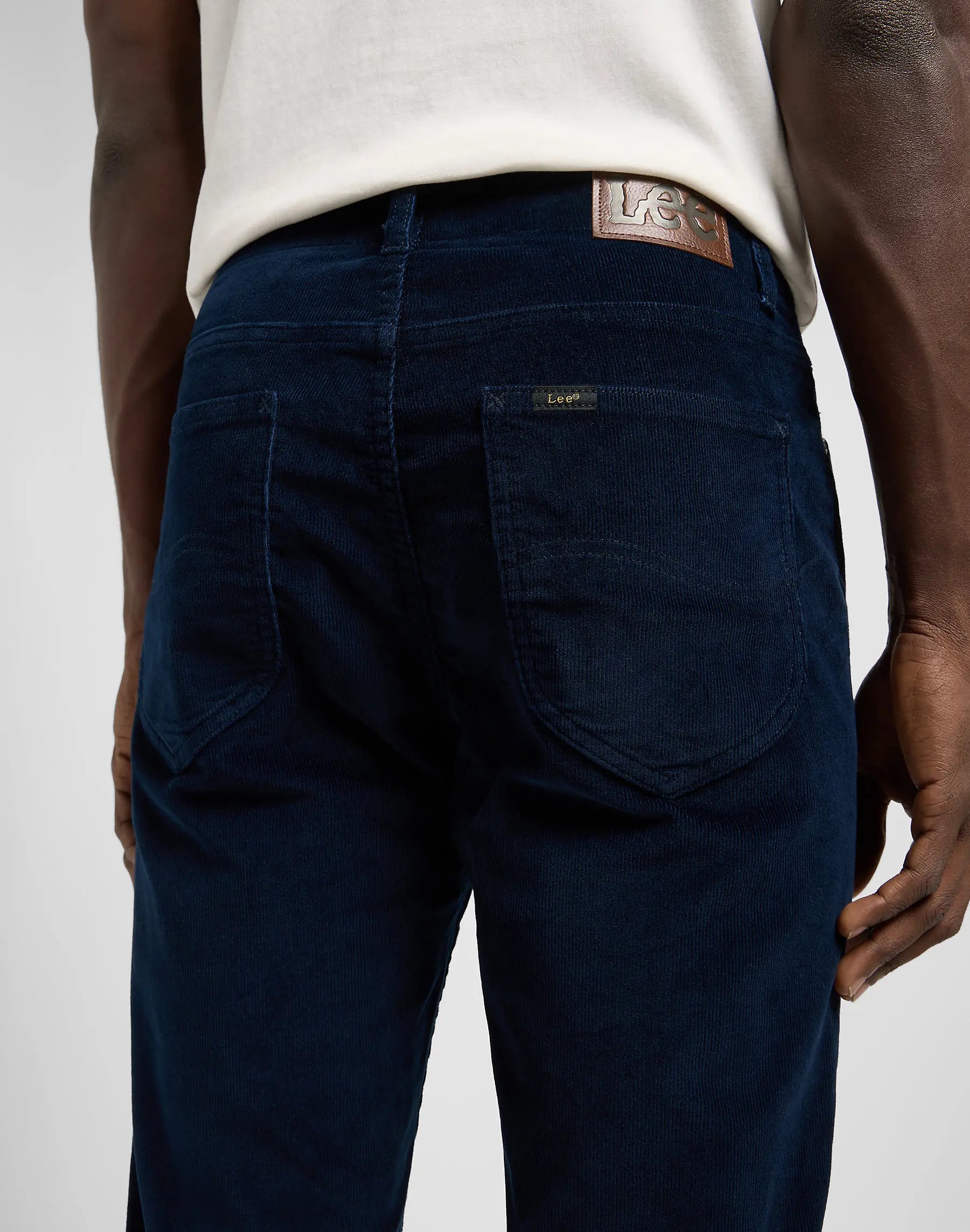 MESKIE SPODNIE LEE SLIM FIT MVP RIVET NAVY 112370602