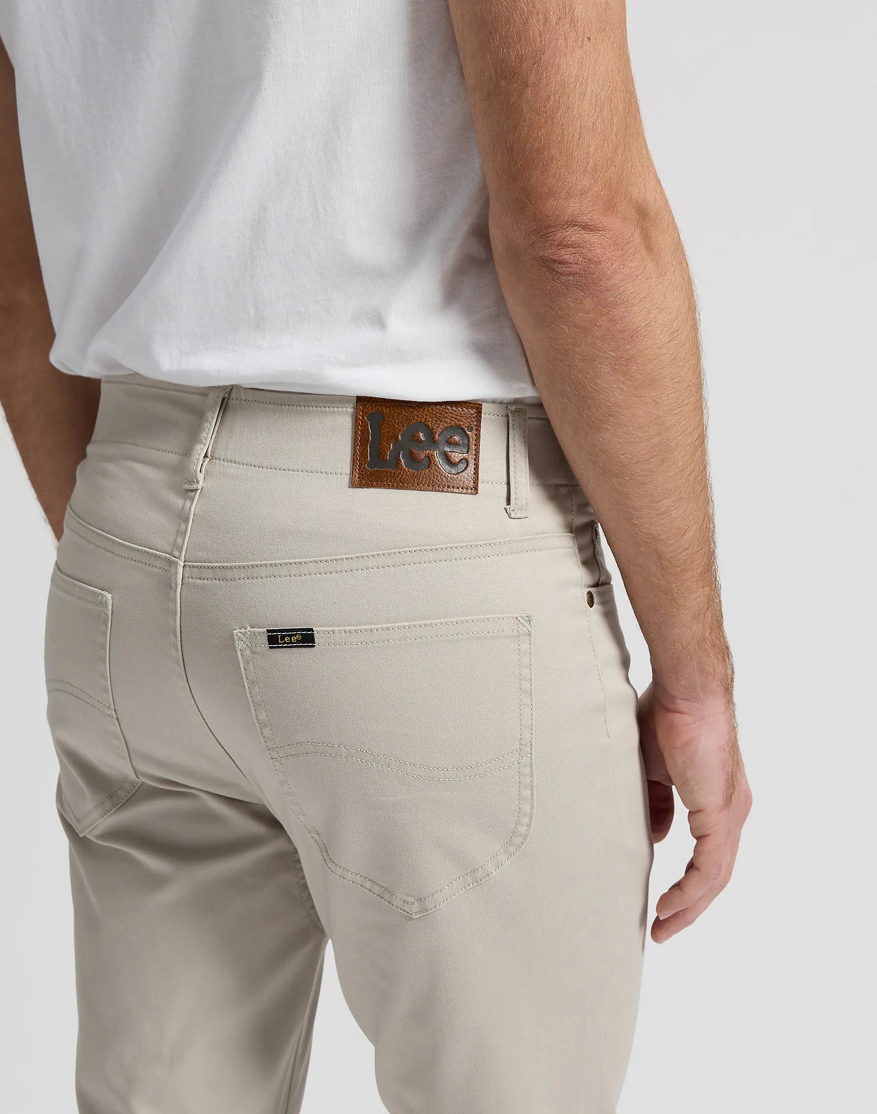 MESKIE SPODNIE LEE SLIM FIT MVP SALINA STONE 112376324