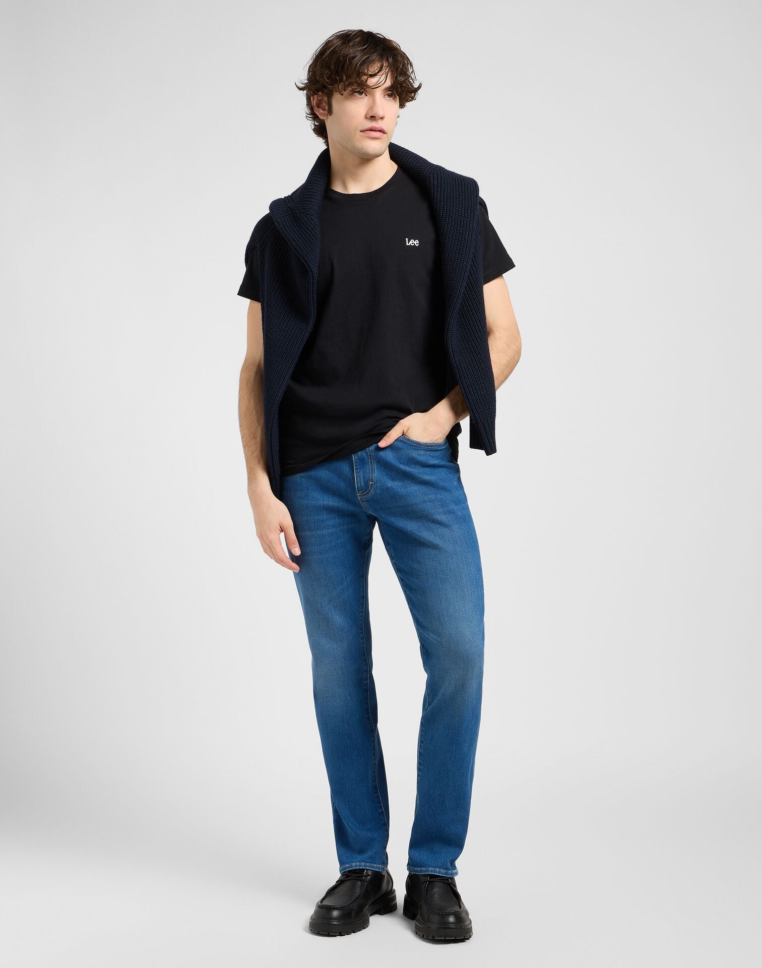 Męskie Spodnie Lee Slim Fit Mvp Virtue 112372644