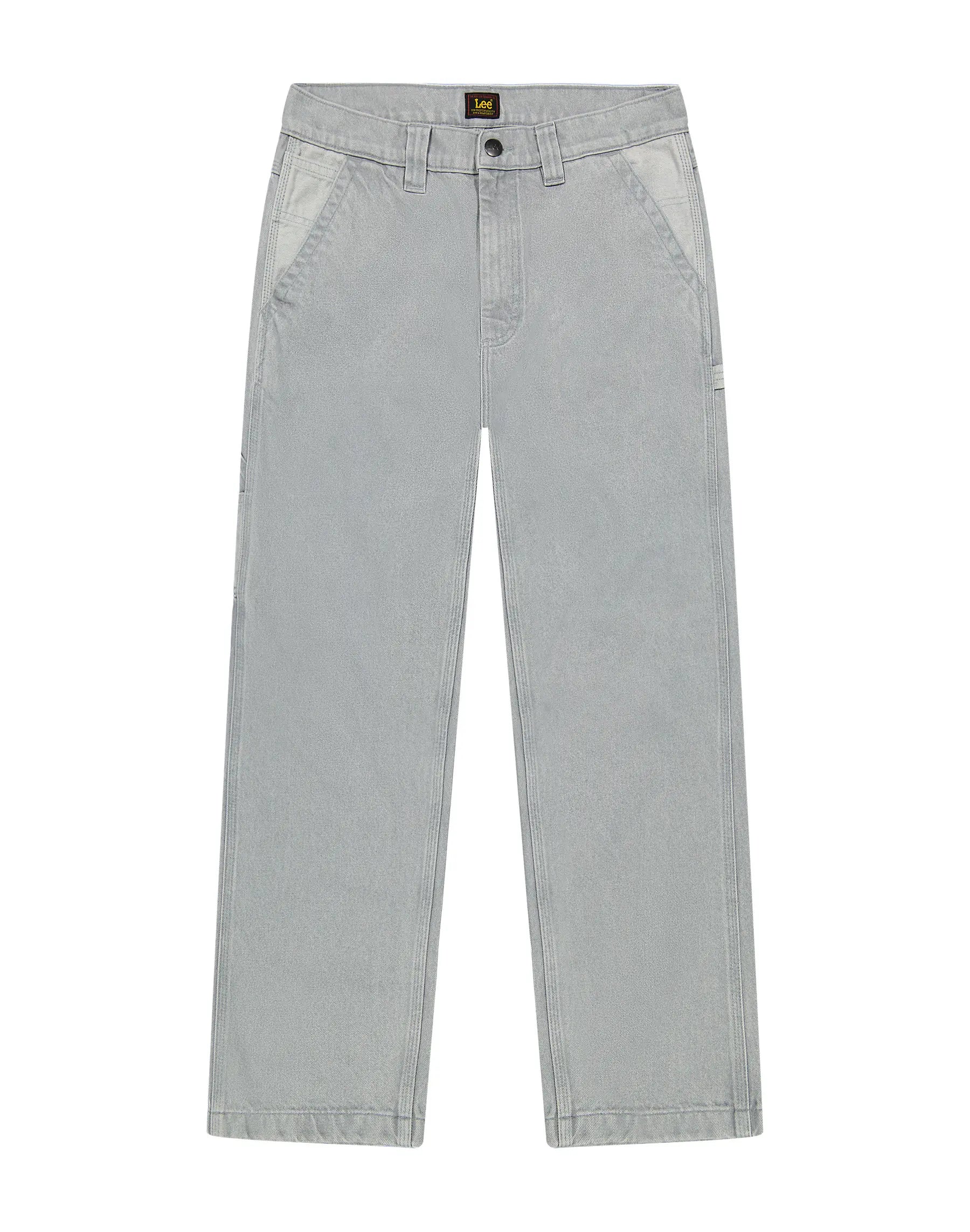 MESKIE SPODNIE LEE SLOUCHY STR CARPENTER GEMINI GREY 112370584