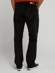 MESKIE SPODNIE LEE STRAIGHT FIT MVP BLACK 112343355