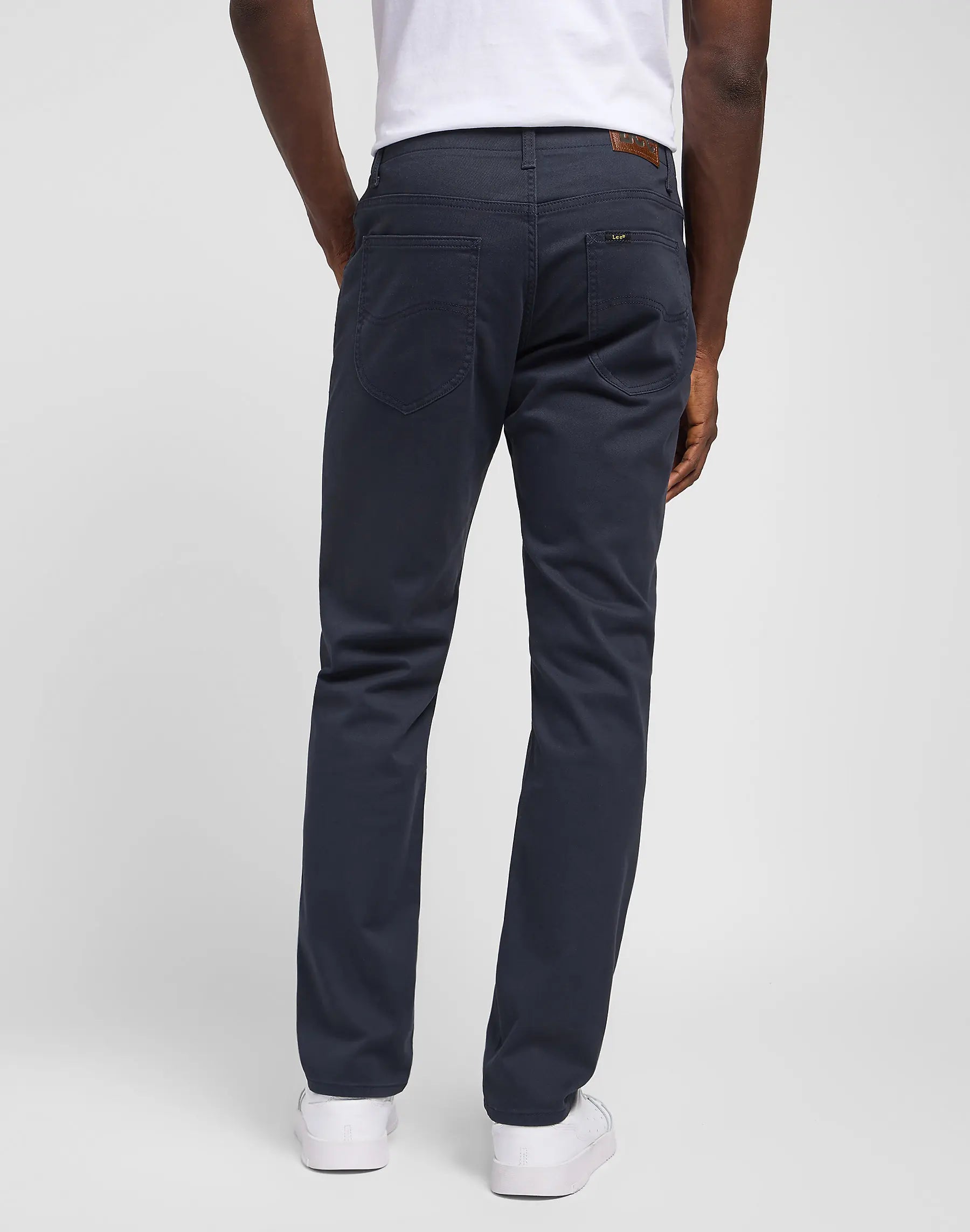 Męskie Spodnie Lee Straight Fit MVP Navy 112332274