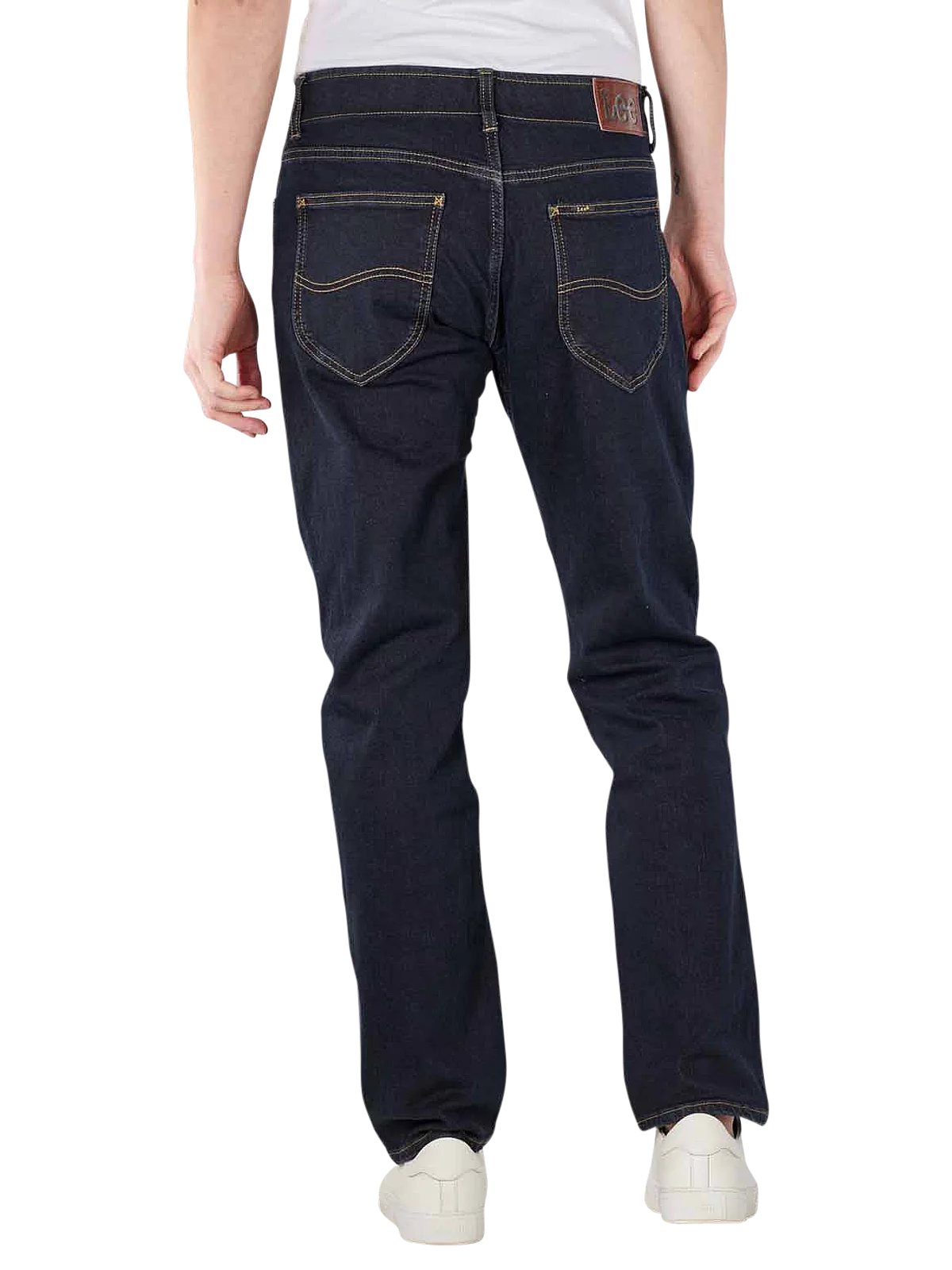 Męskie Spodnie Lee Straight Fit MVP Rinse 112329344