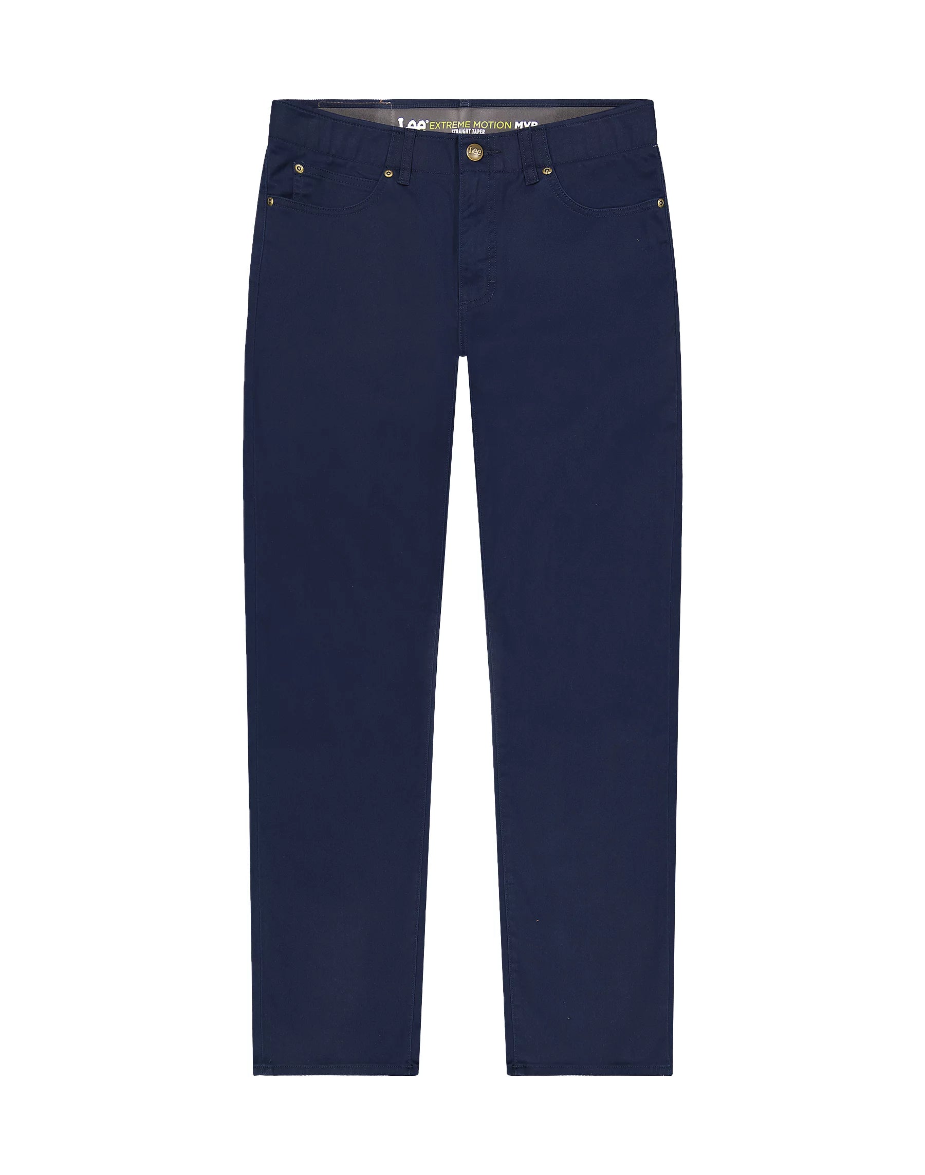 Męskie Spodnie Lee Straight Fit MVP Rivet Navy 112376326