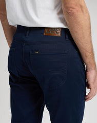 Męskie Spodnie Lee Straight Fit MVP Rivet Navy 112376326