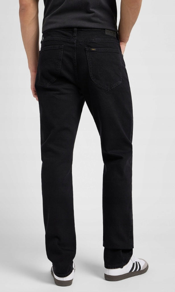 MESKIE SPODNIE LEE WEST BLACK RINSE 112370593