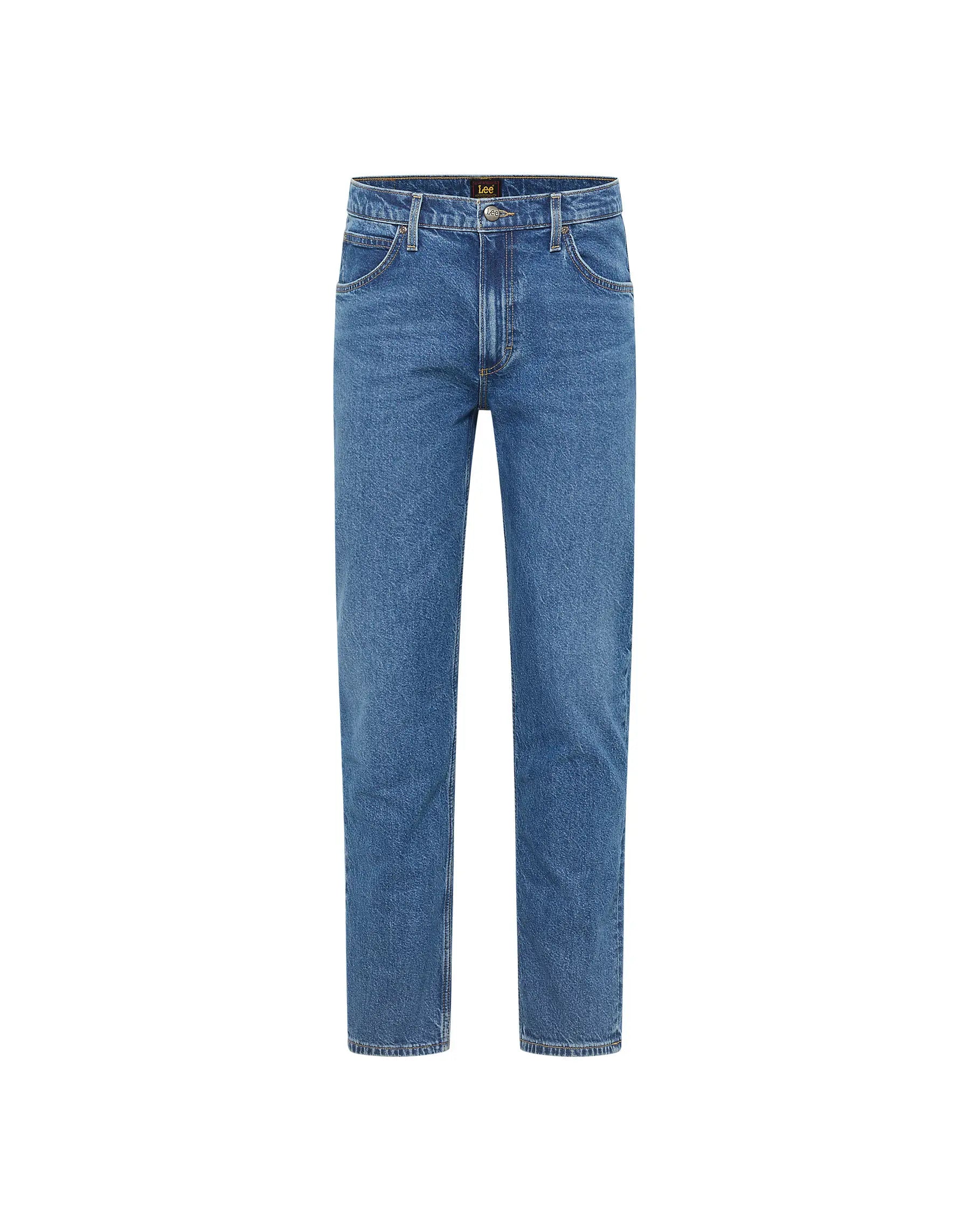 MESKIE SPODNIE LEE WEST BLUE BEAM 112368702