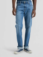 MESKIE SPODNIE LEE WEST BLUE FORCE 112376379
