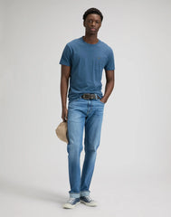 MESKIE SPODNIE LEE WEST BLUE FORCE 112376379