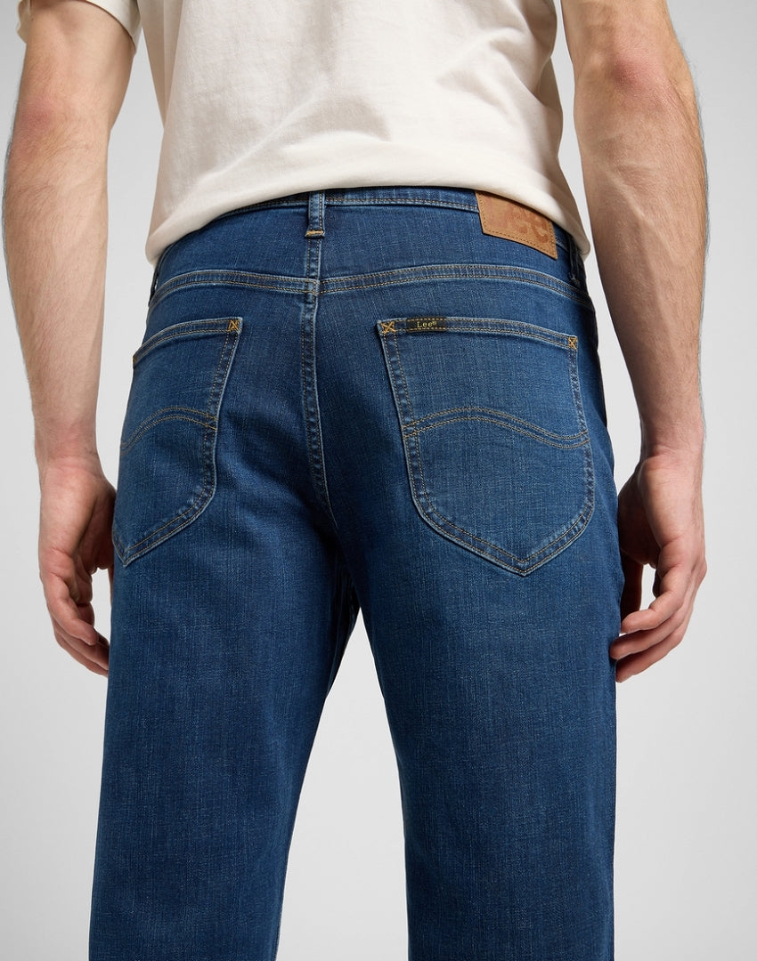 Męskie Spodnie Jeansowe Lee West Deep Ocean 112372636