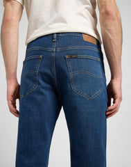 Męskie Spodnie Jeansowe Lee West Deep Ocean 112372636