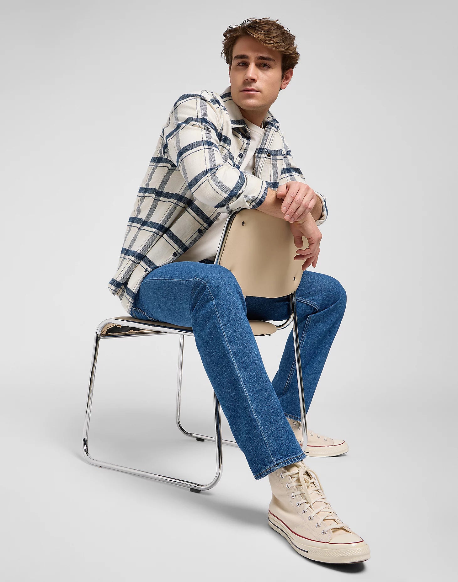 Męskie Spodnie Lee West Free Hand 112373385