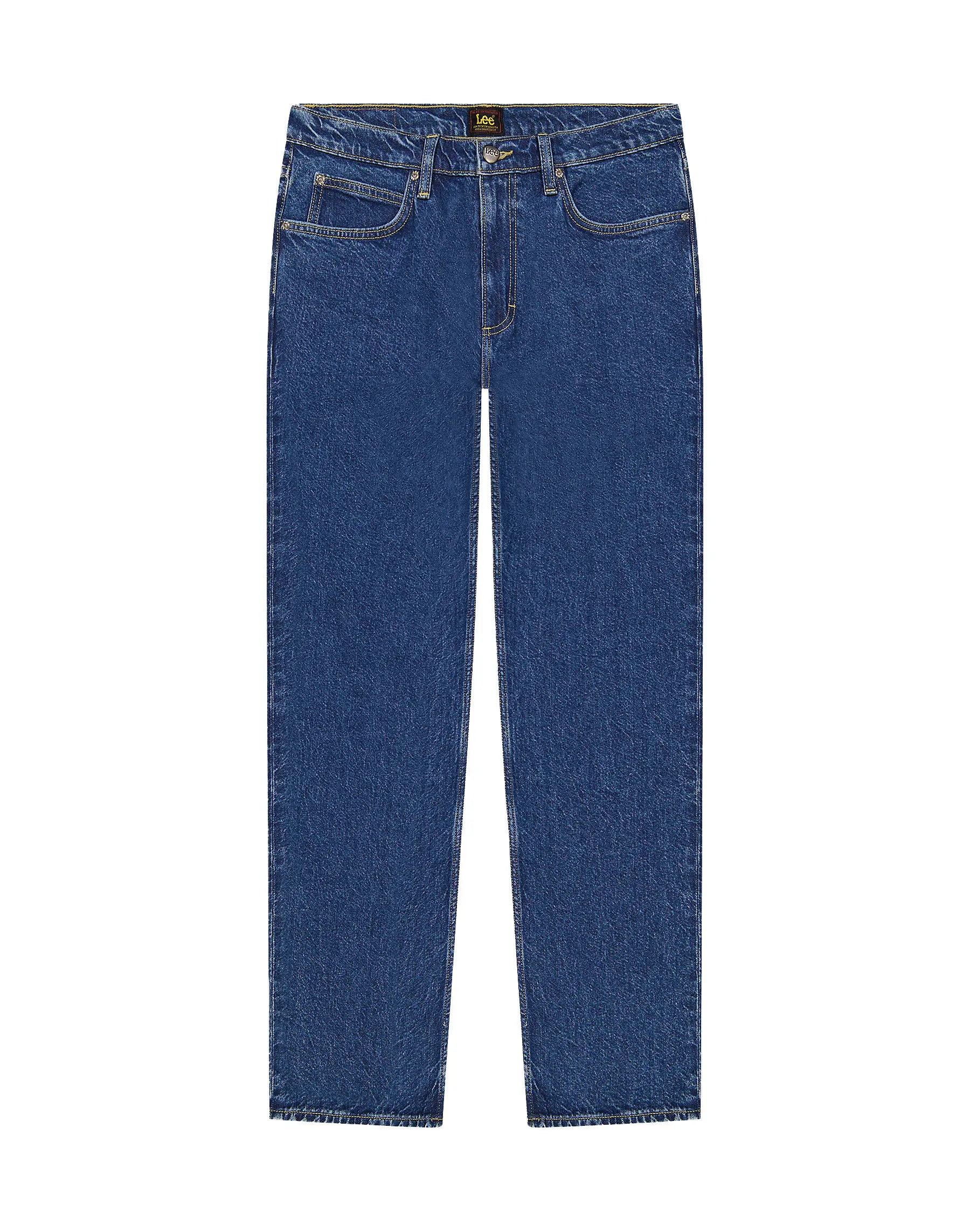 MESKIE SPODNIE LEE WEST INDIGO WARP 112376401