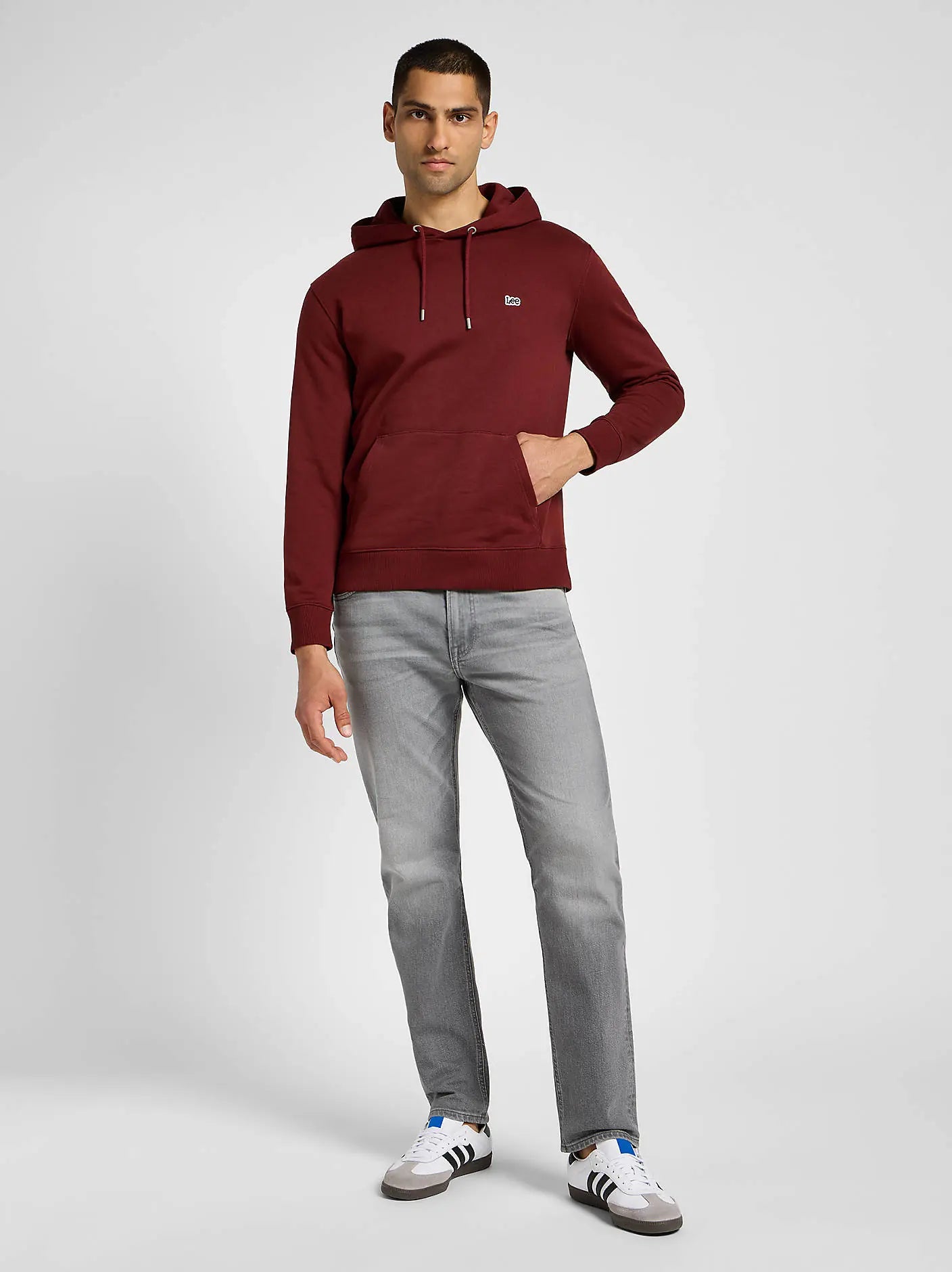 MESKIE SPODNIE LEE WEST WASHED OUT 112355908