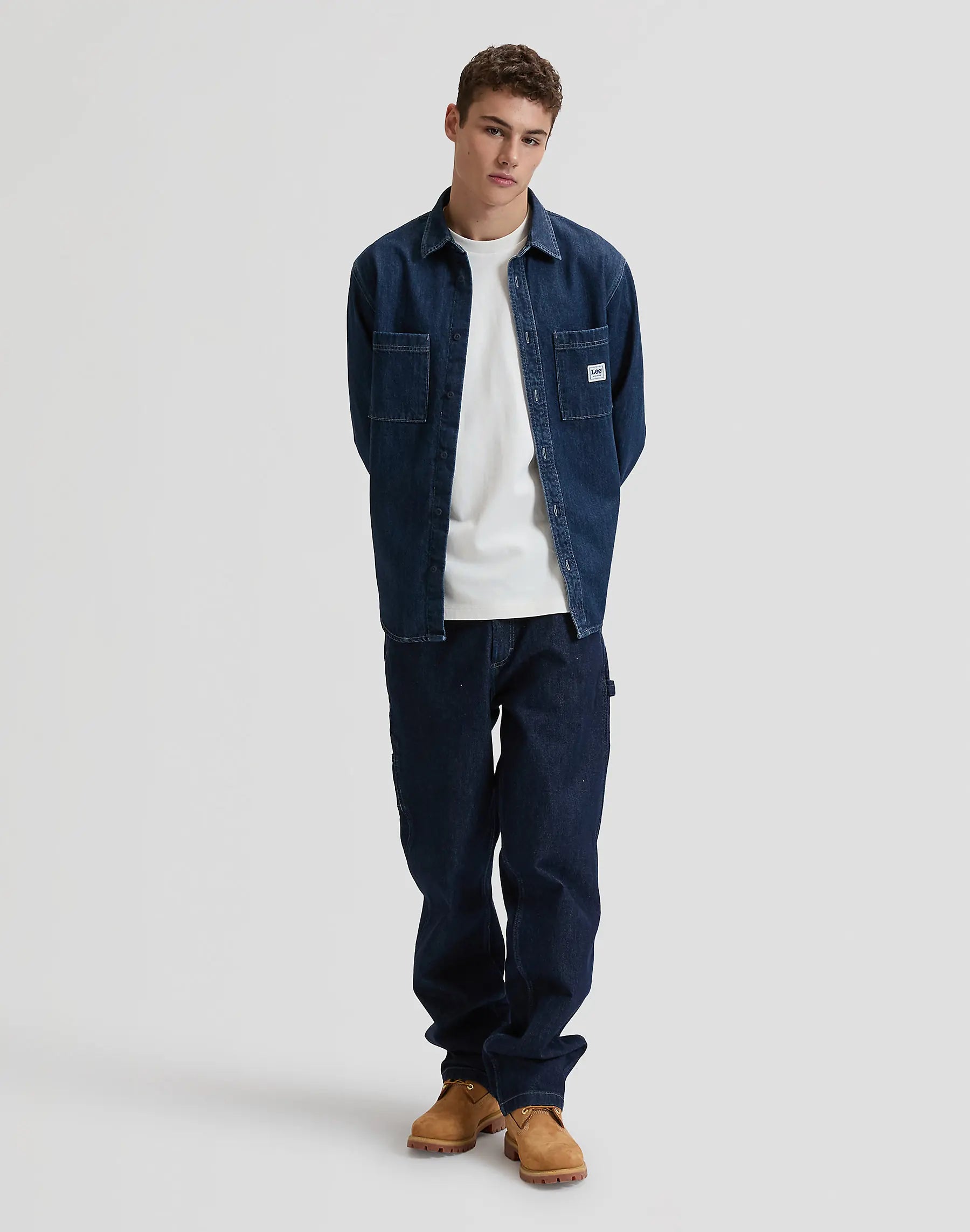 MESKIE SPODNIE LEE WORKWEAR CARPENTER CYRUS 112376354