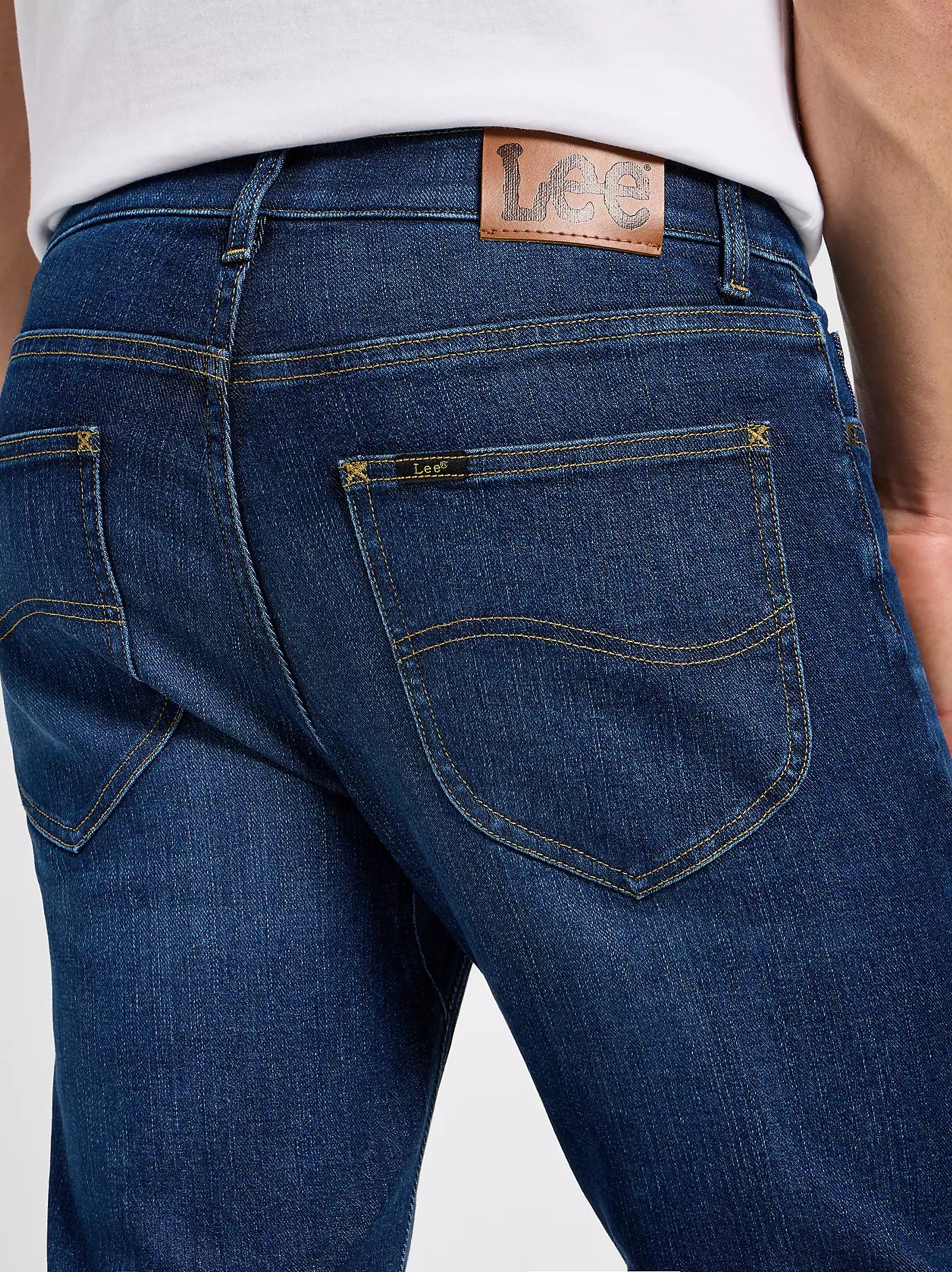 Męskie Spodnie Jeansowe Lee X Straight Vanadi 112359173