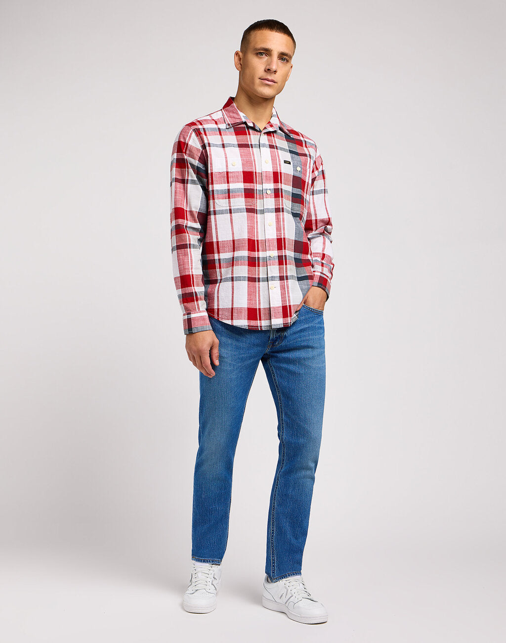 Meskie Spodnie Luke Indigo Vintage 112349321 L719015994