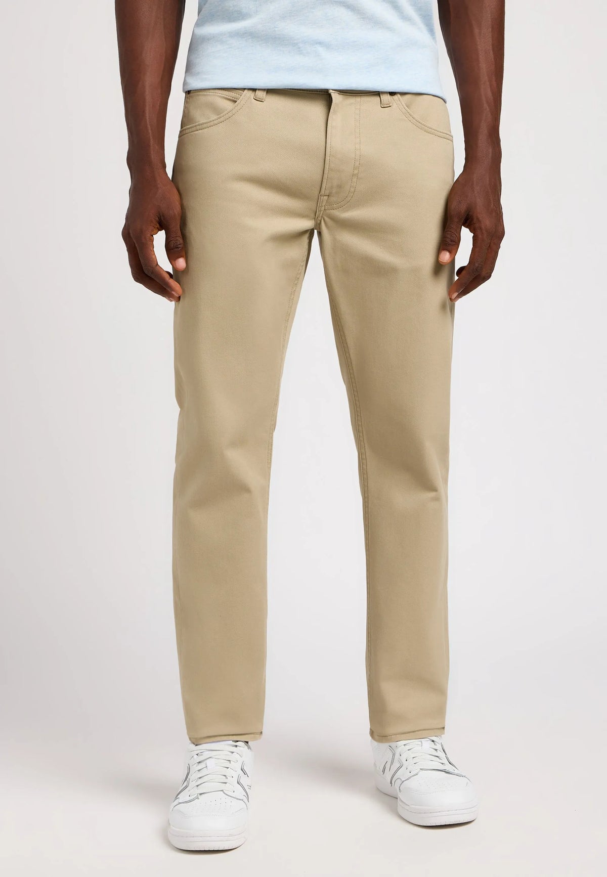 Spodnie Męskie Materiałowe Lee Daren Zip Fly Kansas City Khaki 112349219