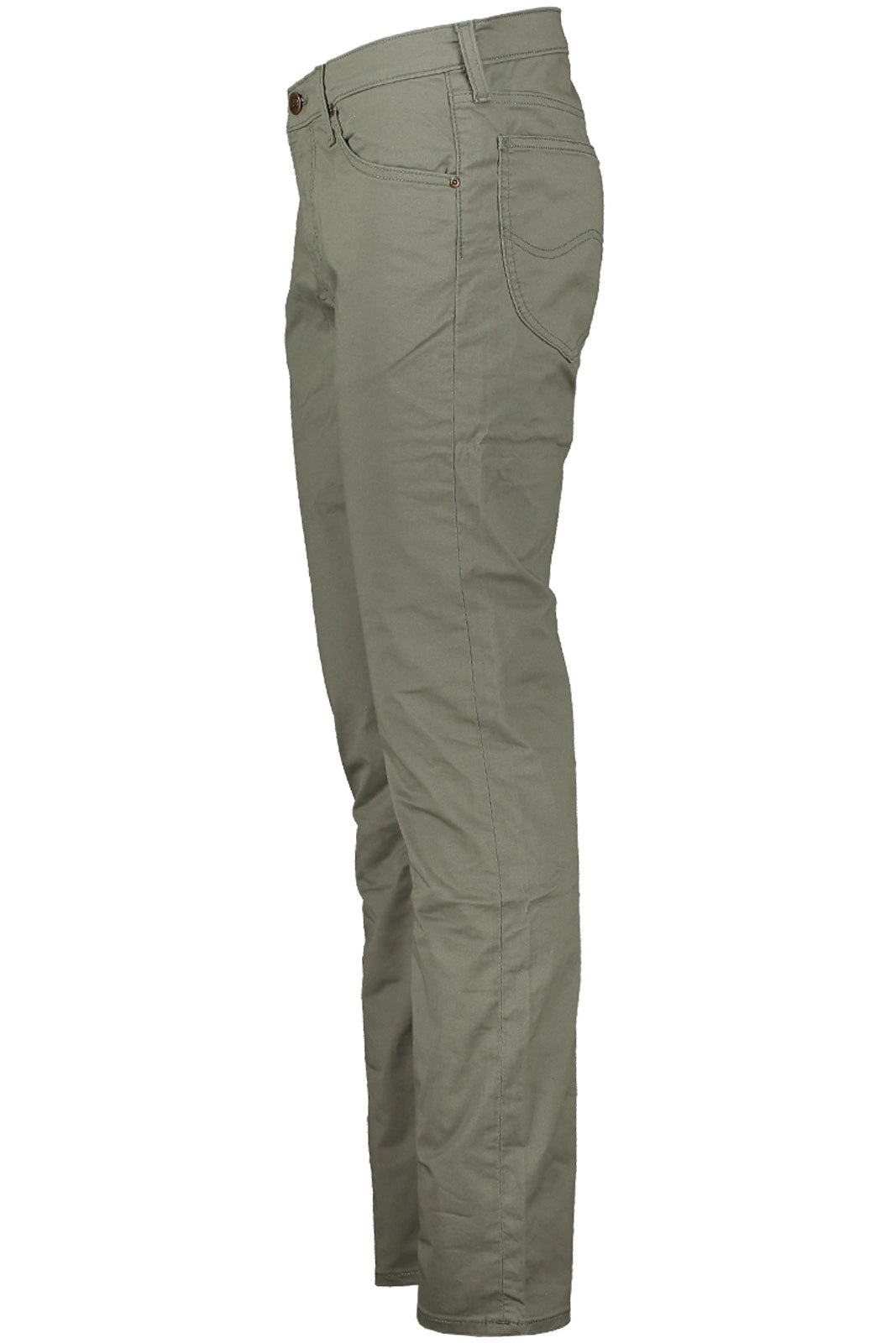 Męskie Spodnie Materiałowe Lee Daren Zip Fly Olive Grove 112349266