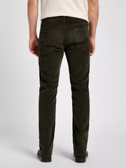 MĘSKIE SPODNIE MATERIAŁOWE LEE DAREN ZIP FLY OLIVE NIGHT 112355816
