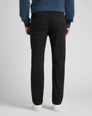 Męskie Spodnie Materiałowe Lee Regular Chino Black 112322422