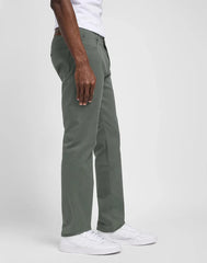 Spodnie Męskie Materiałowe Lee Straight Fit MVP Olive Grove 112349250