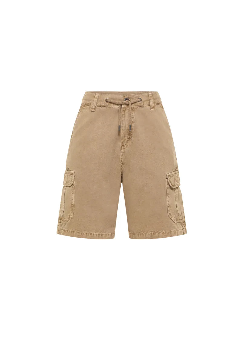 Męskie Spodnie Materiałowe Mustang Chicago Shorts Z Lemon Pepper 1015720 3375