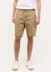 Męskie Spodnie Materiałowe Mustang Chicago Shorts Z Lemon Pepper 1015720 3375