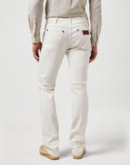 Męskie Spodnie Materiałowe Wrangler Greensboro Vaporous Gray 112362435