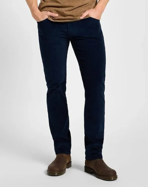 MĘSKIE SPODNIE SZTRUKSOWE LEE DAREN ZIP FLY RIVET NAVY 112373981
