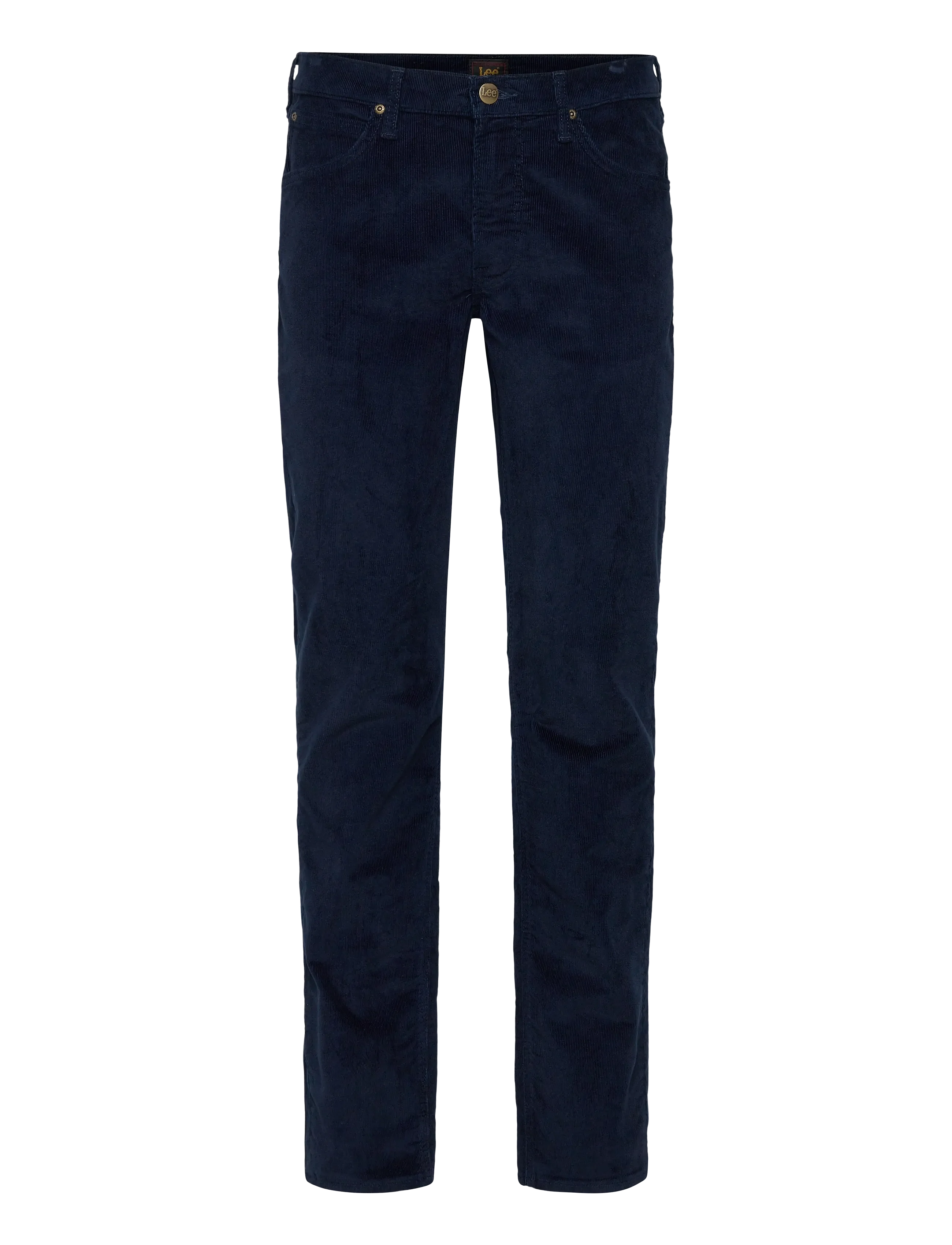 MĘSKIE SPODNIE SZTRUKSOWE LEE DAREN ZIP FLY RIVET NAVY 112373981