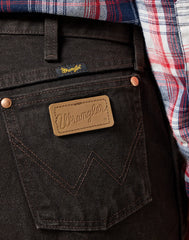 MESKIE SPODNIE WRANGLER 13MWZ BLACK CHOCOLATE 112358495