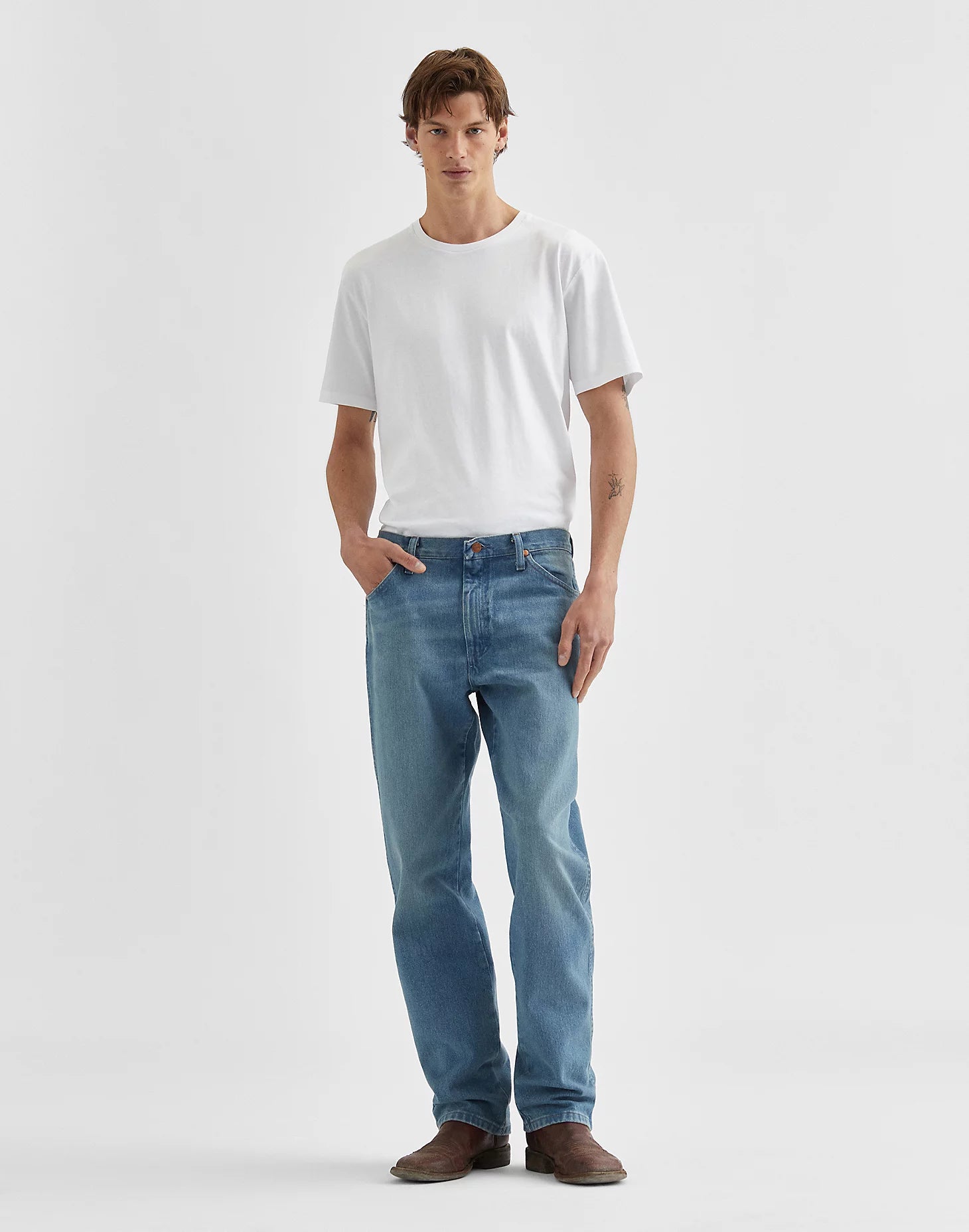 Męskie Spodnie Wrangler 13MWZ Iron Forge 112371512