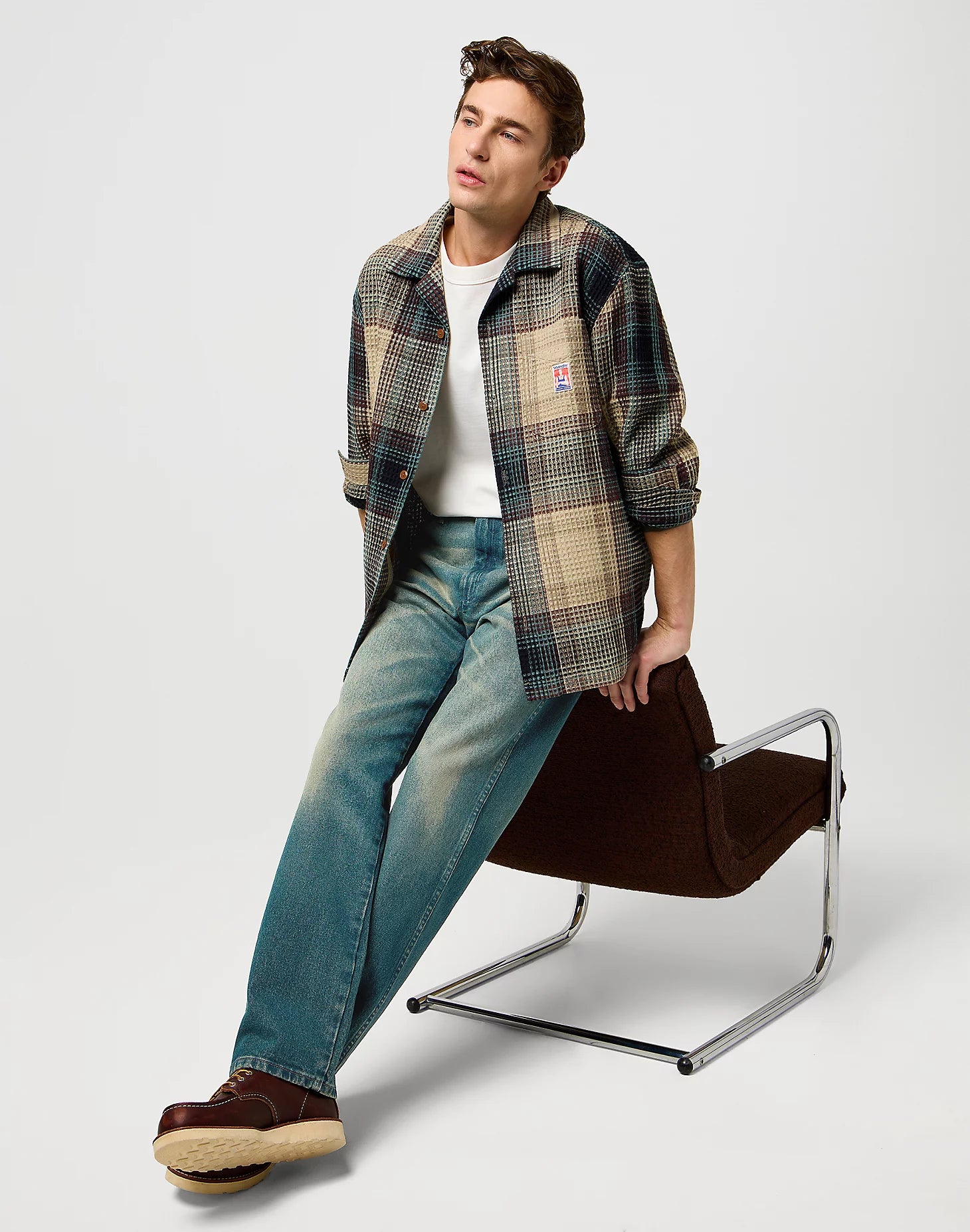 Męskie Spodnie Wrangler 13MWZ Stormy 112371513