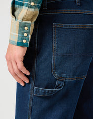 Męskie Spodnie Jeansowe Wrangler Carpenter Sea Bed 112355015