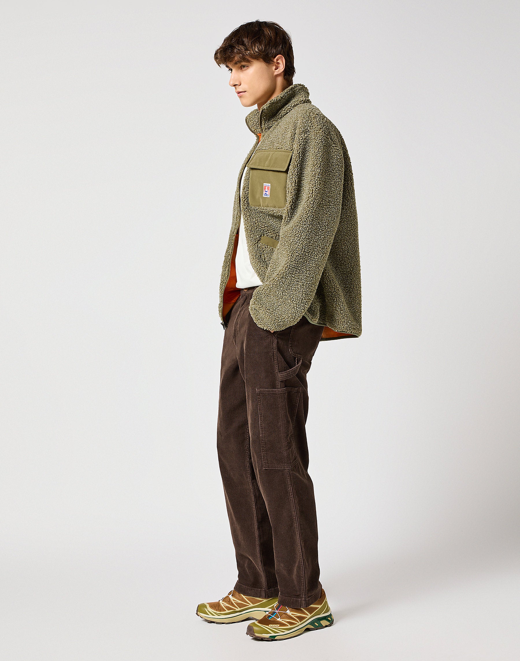 MESKIE SPODNIE WRANGLER CASEY JONES CARPENTER MOLE 112356849