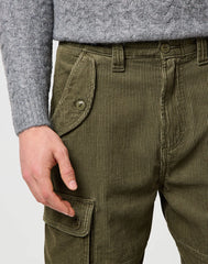 Spodnie Męskie Wrangler CJ Loose Cargo Ivy Green 112371050