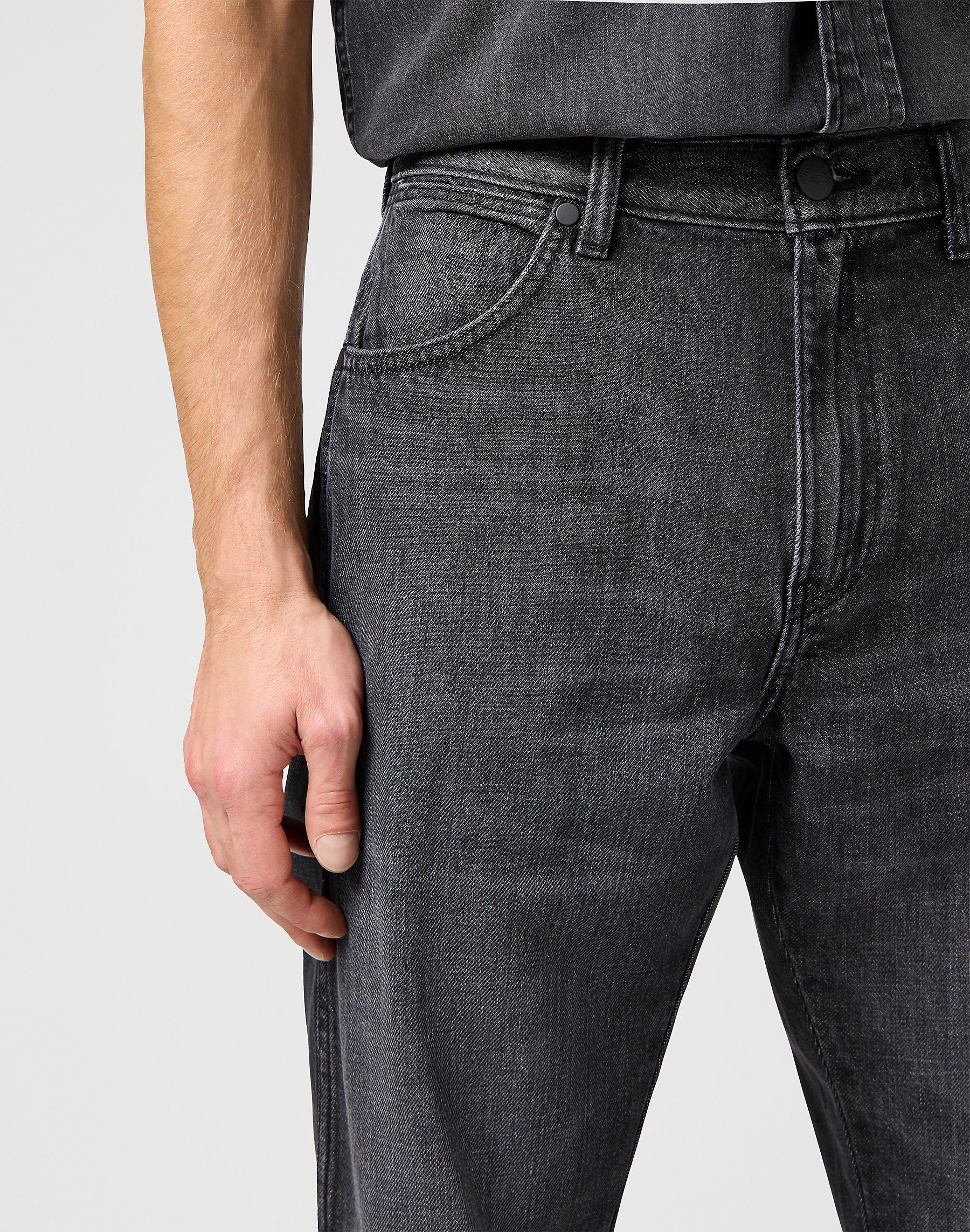 Meskie Spodnie Wrangler Frontier Coal 112364832