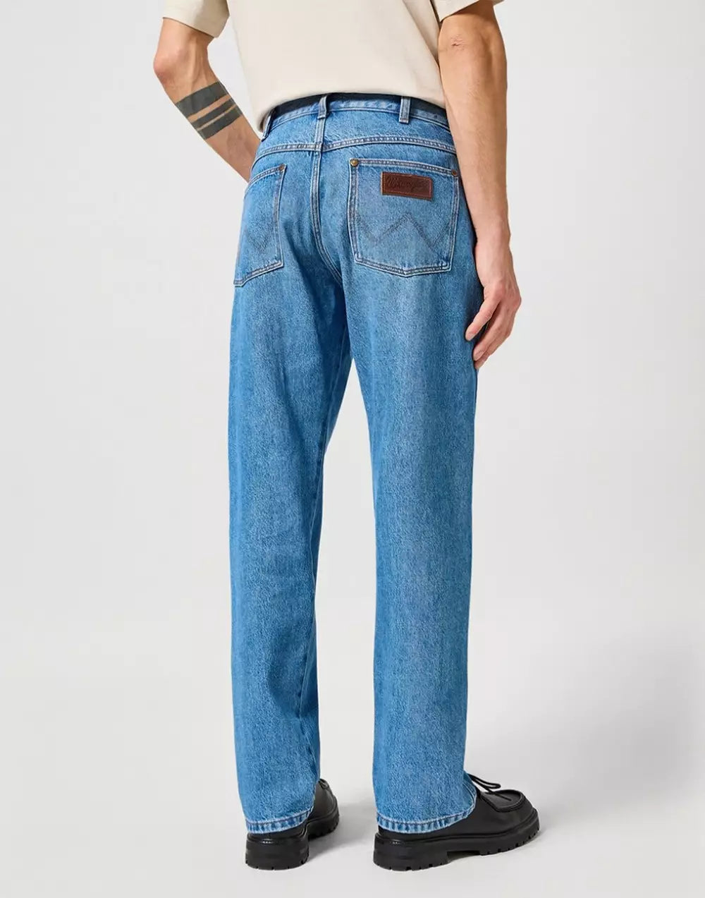 Męskie Spodnie Wrangler Frontier Jungle Jasper 112358056